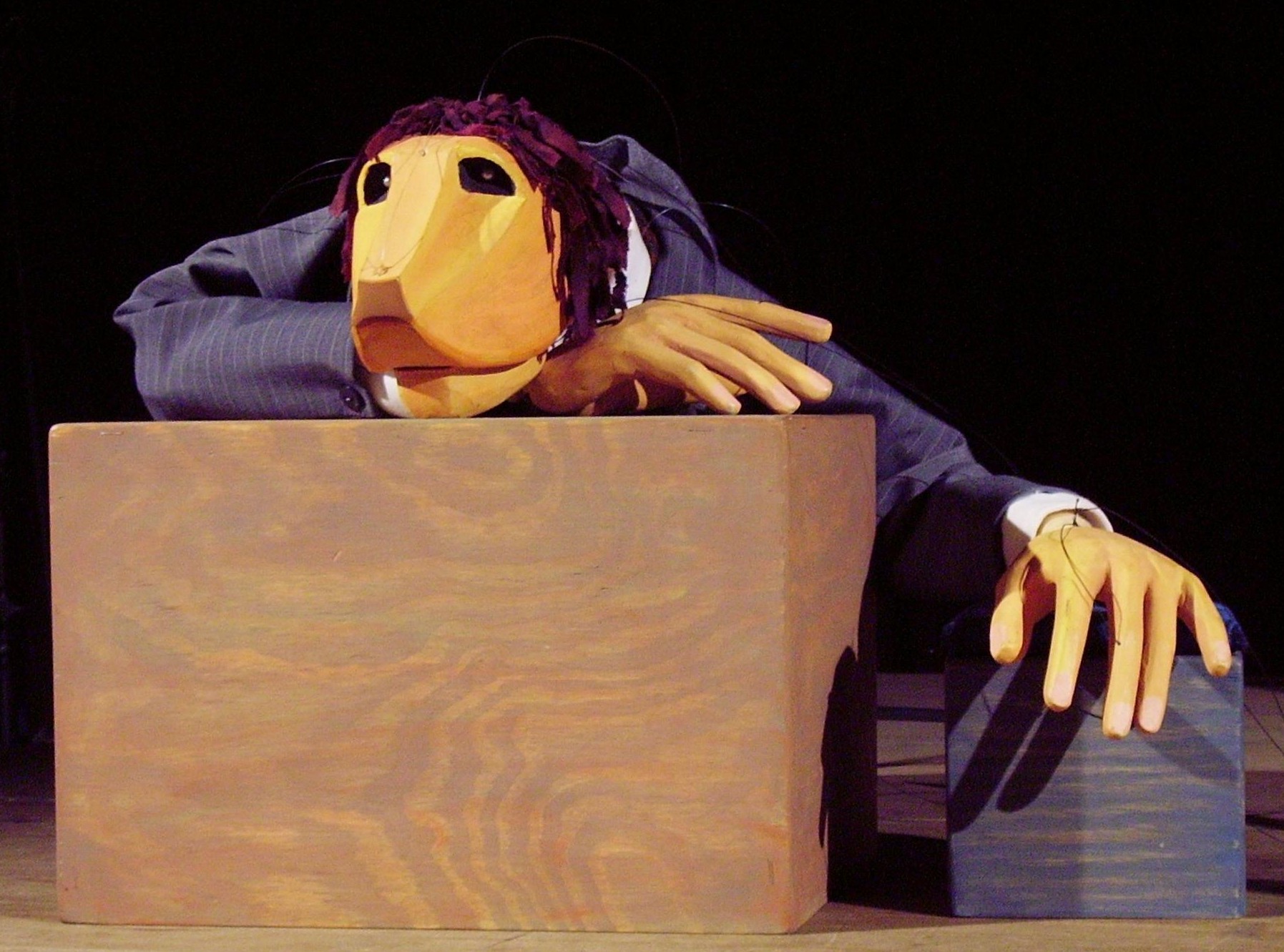 Das Bühnenbild - Vernissage - Test