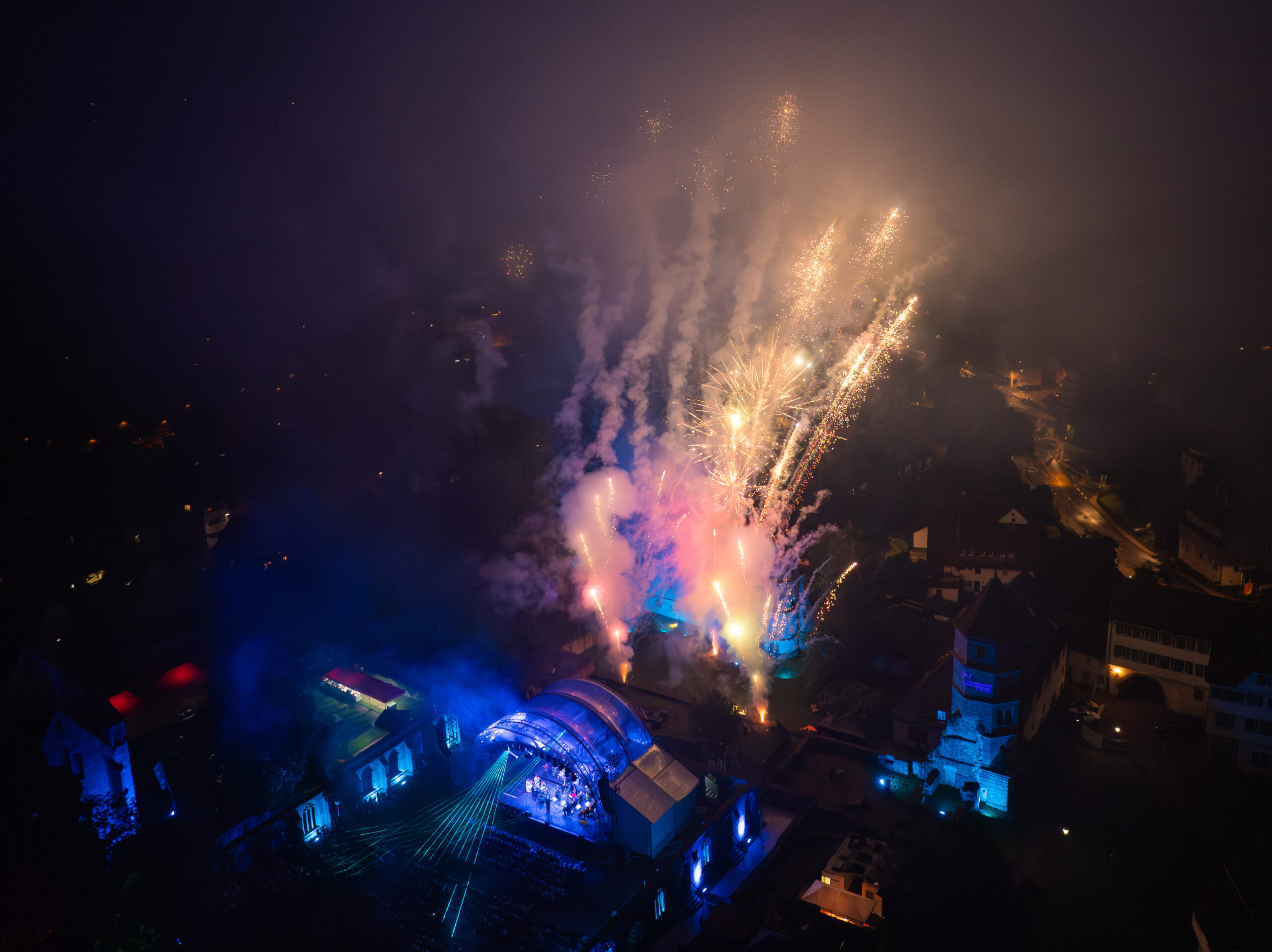 Das Kloster leuchtet – Kloster in Flammen