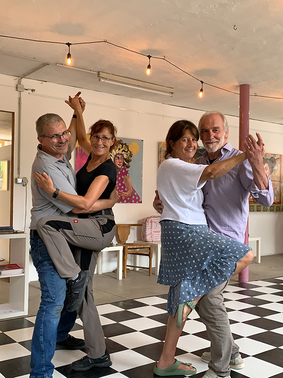 Tango im Atelier